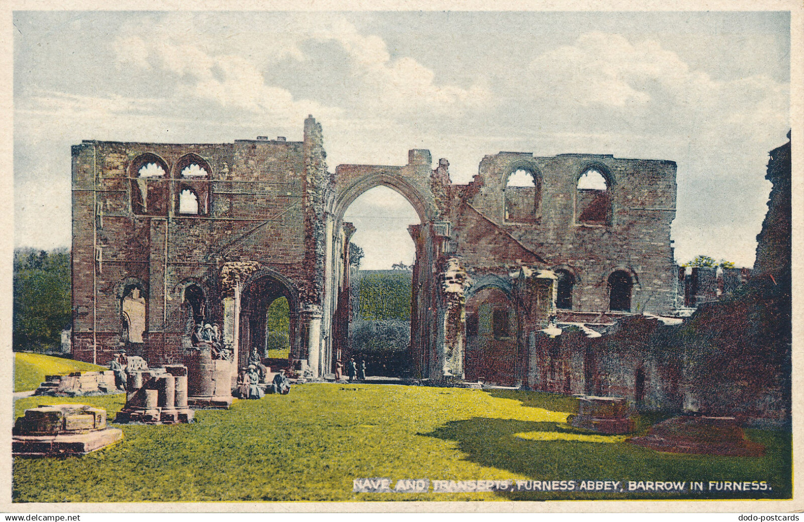 PC47684 Nave and Transepts. Furness Abbey. Barrow in Furness