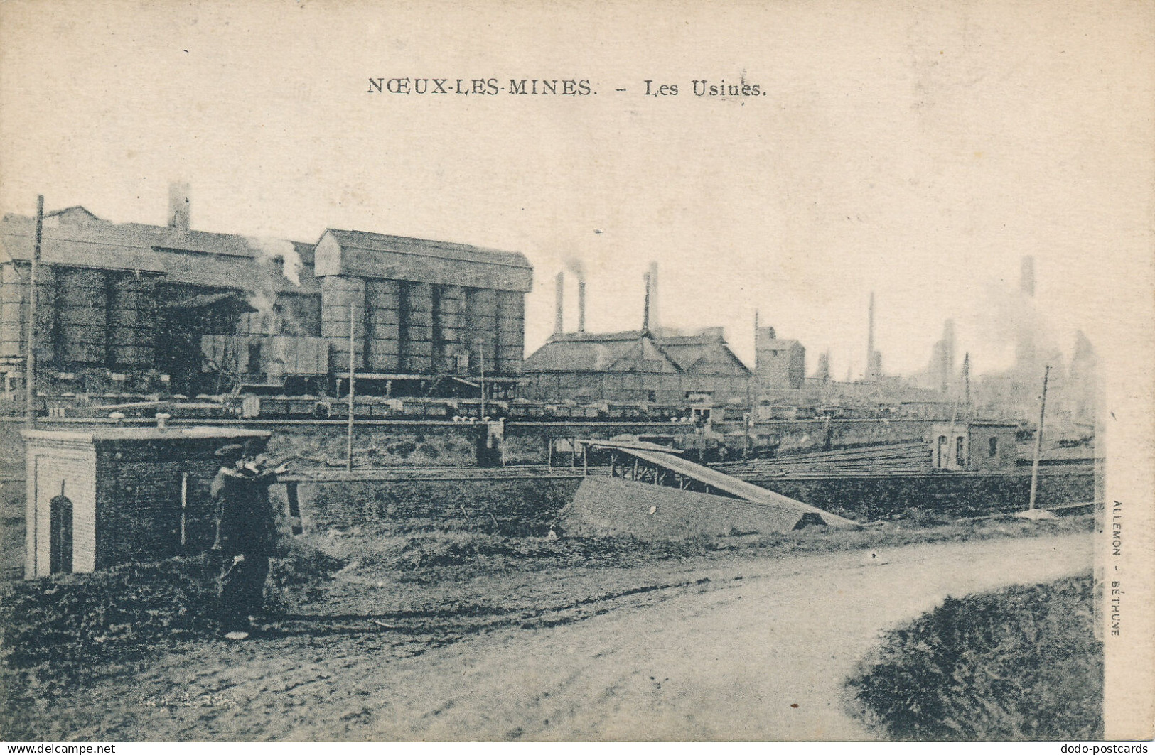 PC49682 Noeux Les Mines. Les Usines. Allemon. B. Hopkins