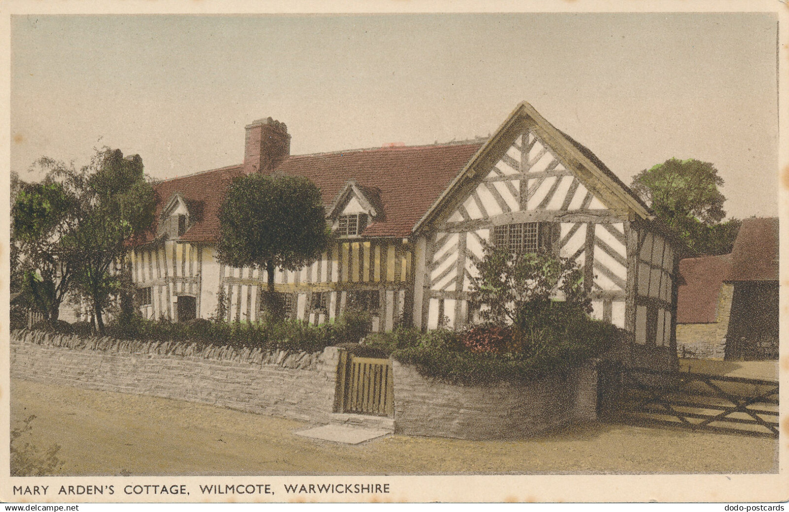 PC61596 Mary Ardens Cottage. Wilmcote. Warwickshire. WP