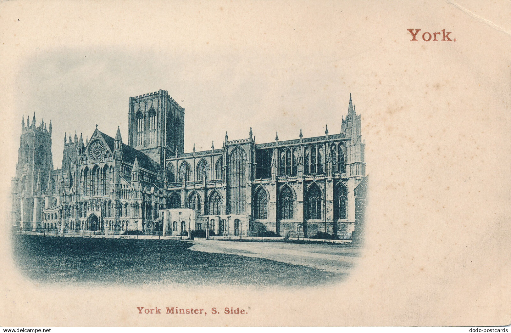 PC66124 York Minster. S. Side. York