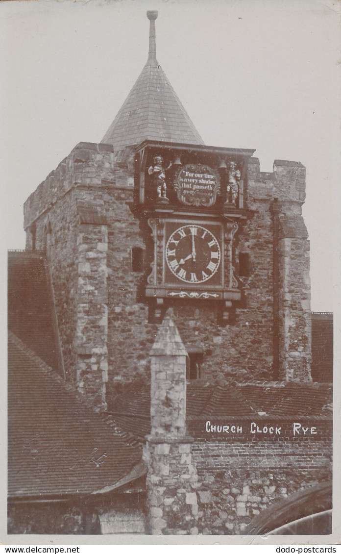 PC77396 Church Clock. Rye