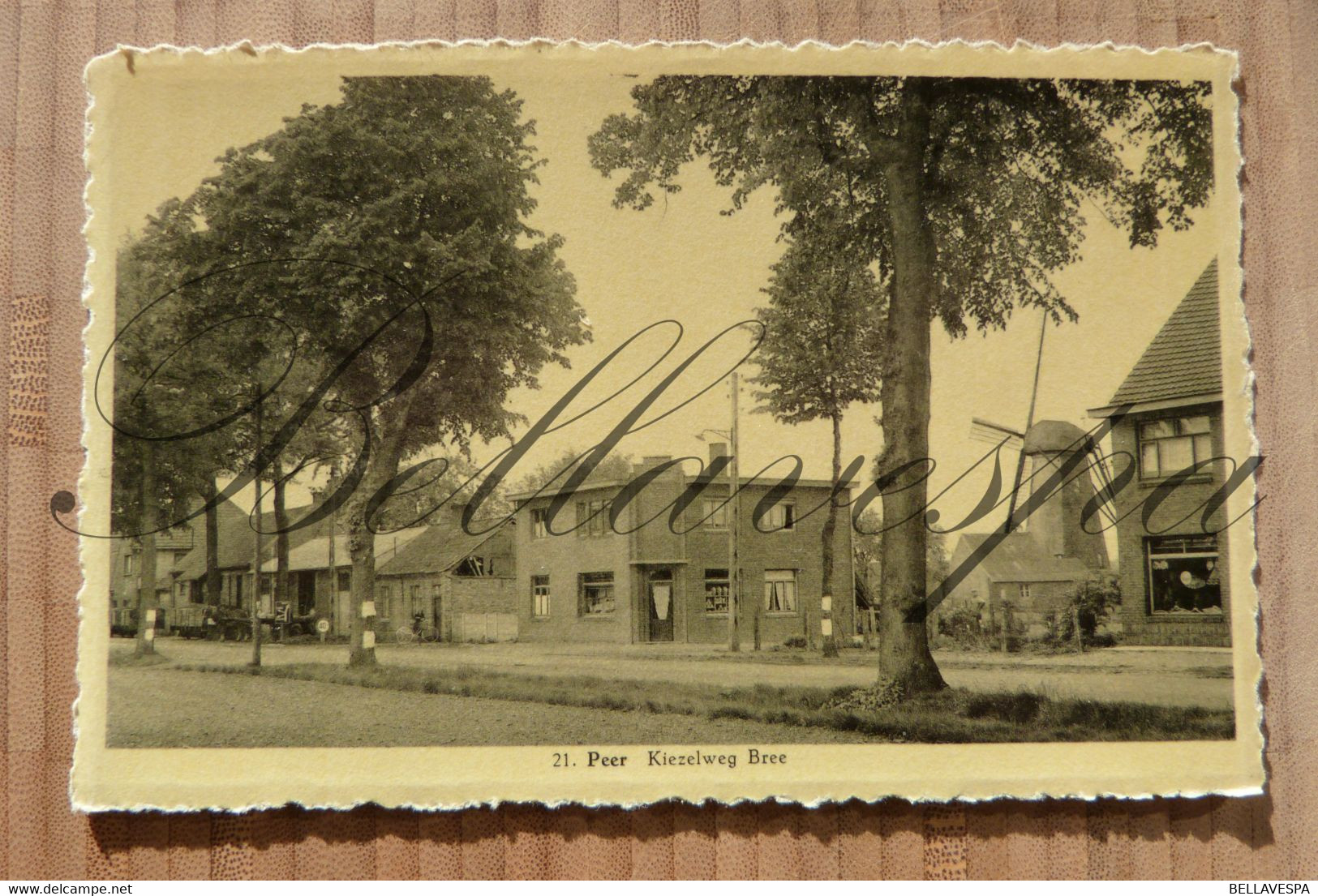 Peer Kieselweg naar Bree. n°21 Windmolen Moulin a vent