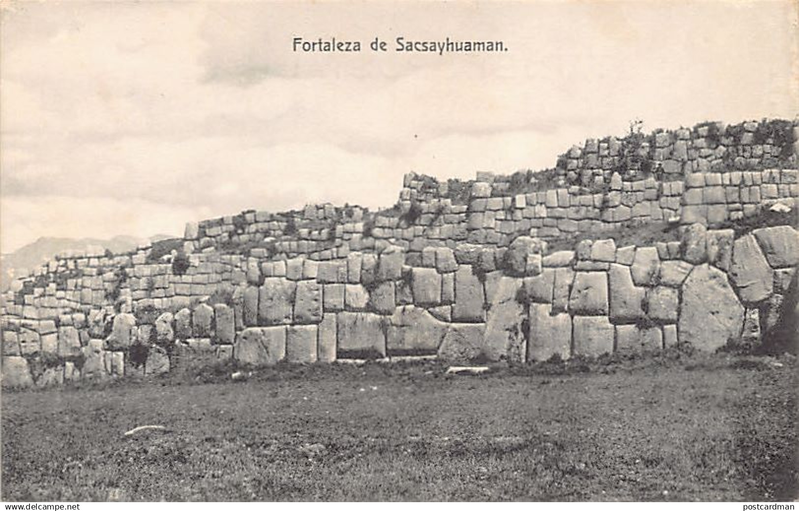 Perú - Fortaleza de Sacsayhuamán - Ed. Max T. Vargas