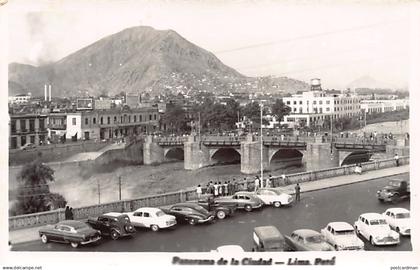 Peru - LIMA - Panorama de la ciudad - REAL PHOTO - Ed. desconocido