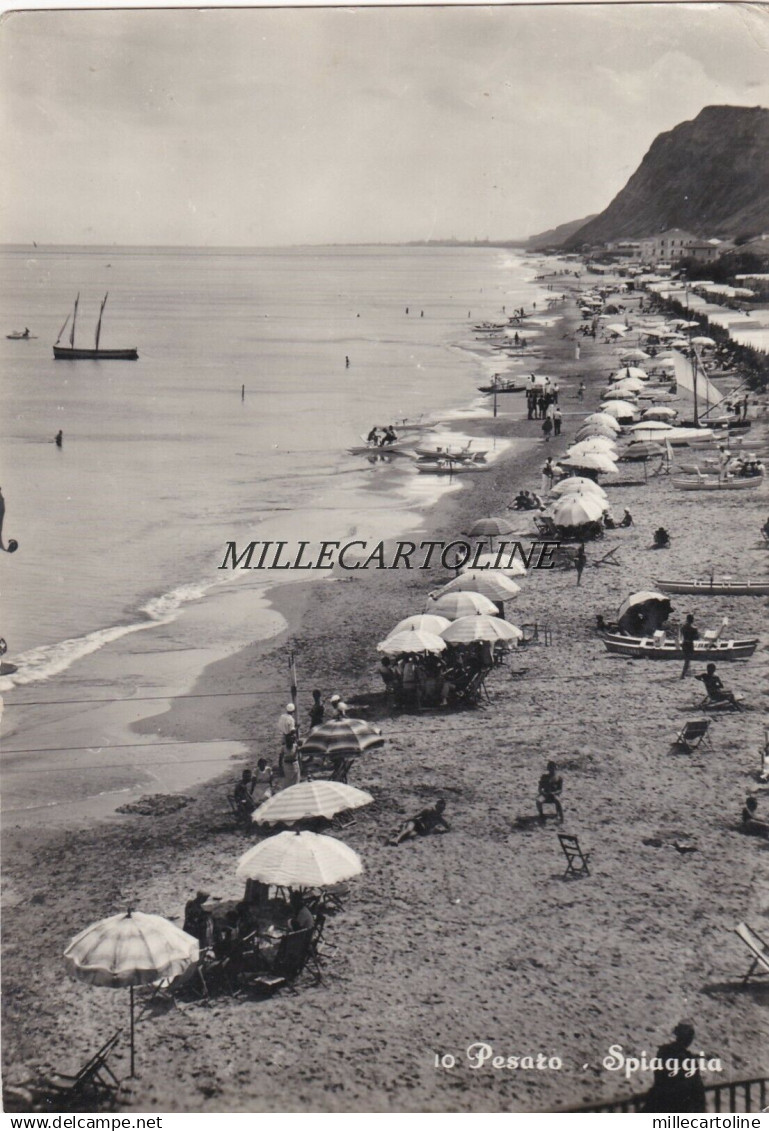 PESARO:  Spiaggia     1953