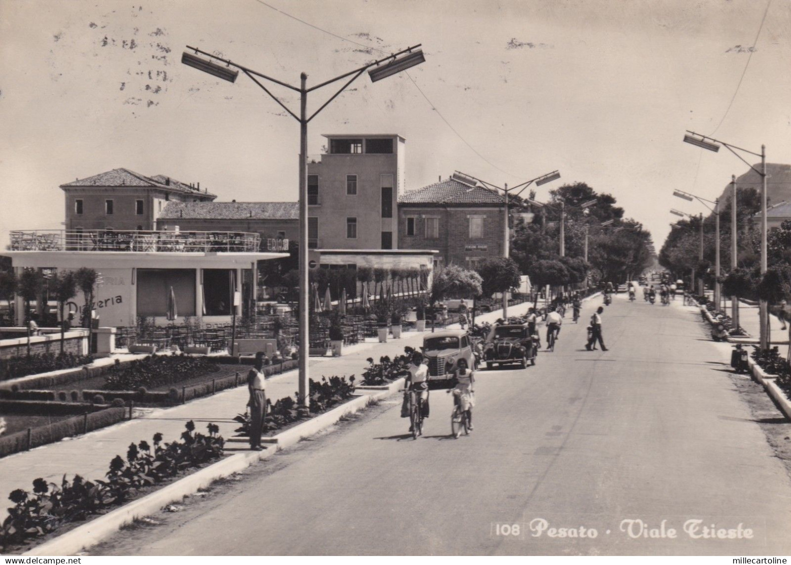 PESARO: Viale Trieste   1955