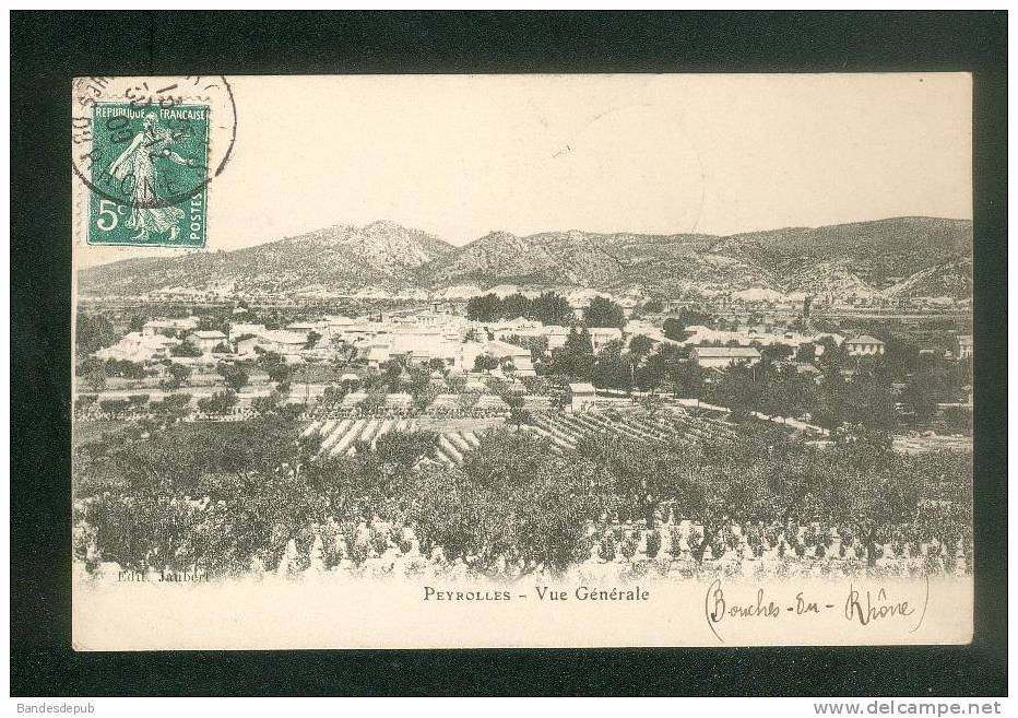 Peyrolles ( en Provence 13) - Vue Générale ( Ed. JAUBERT )