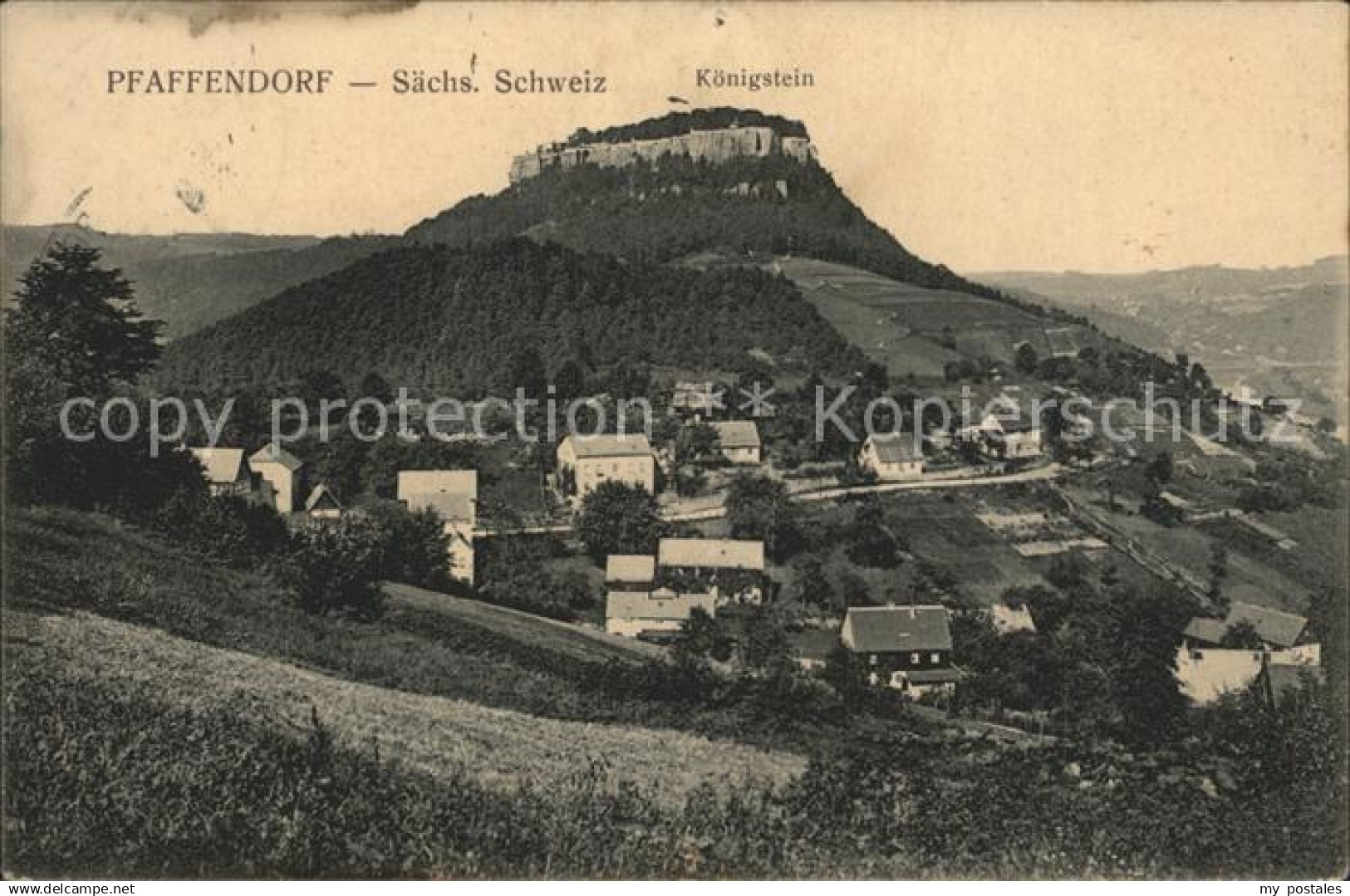 Pfaffendorf Koenigstein Koenigstein Bahnpost