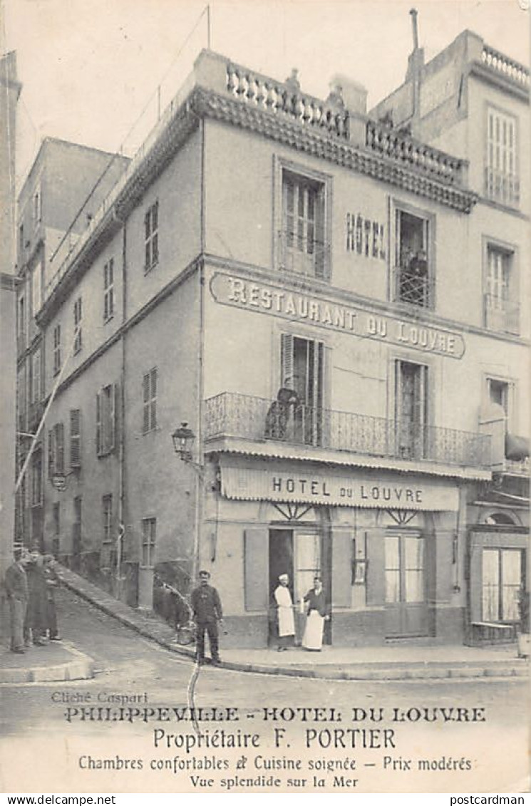 PHILIPPEVILLE Skikda - Hôtel du Louvre, Prop. F. Portier