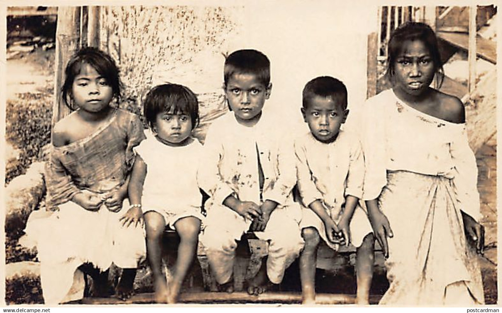 Philippines - Native children - REAL PHOTO - Publ. unknown