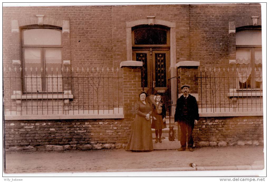 Photo carte JEMEPPE SUR SAMBRE rue du grand bois, actuellement rue F Hittelet  1910