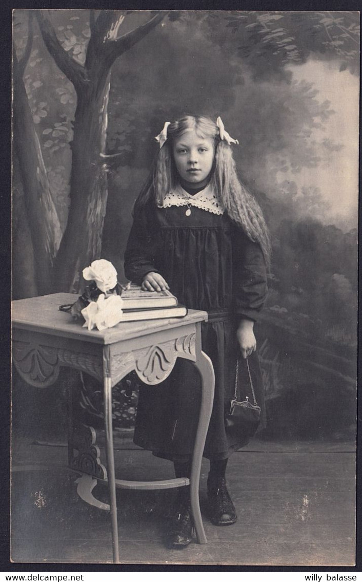 +++ Photo Carte - Phot. Jammar à STOCKAY - WARFUSEE - Portrait Enfant - Jeune fille   //