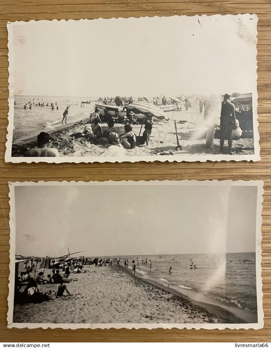 photo plage Canet juillet 1939