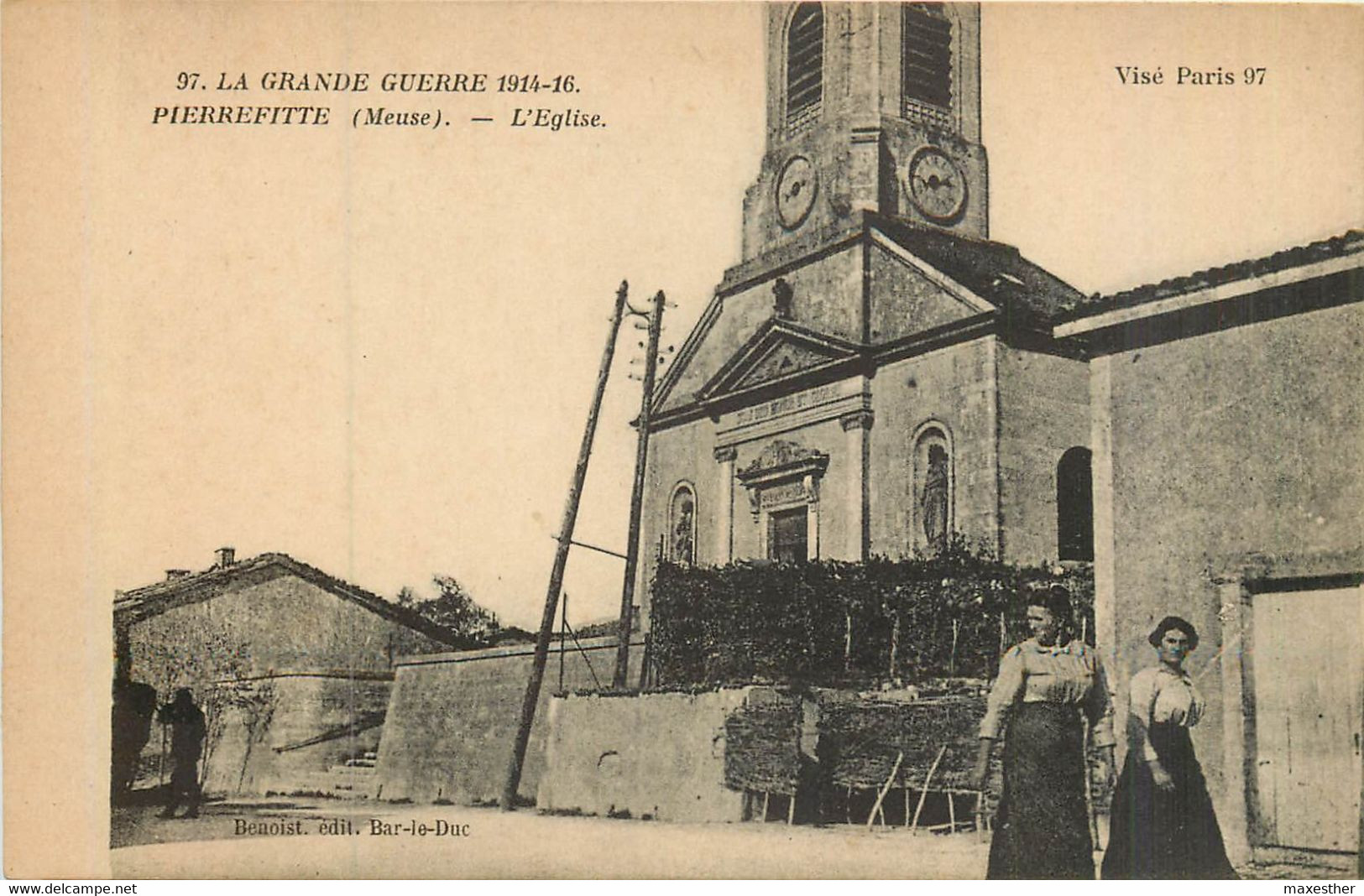 PIERREFITTE SUR AIRE l'église