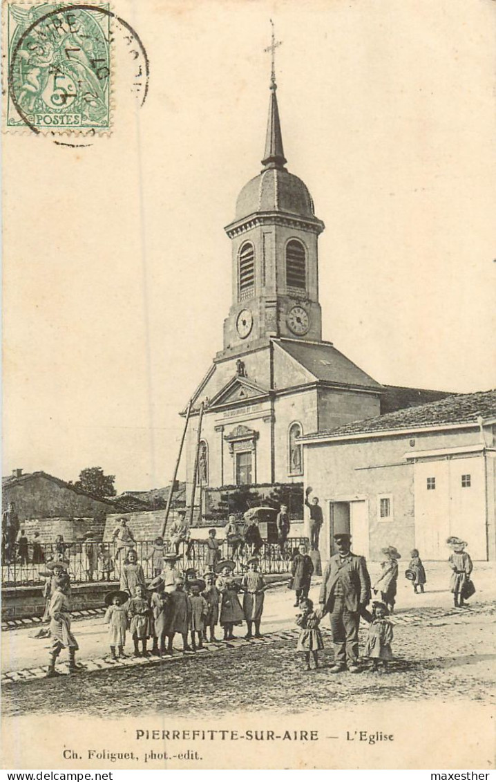 PIERREFITTE SUR AIRE l'église