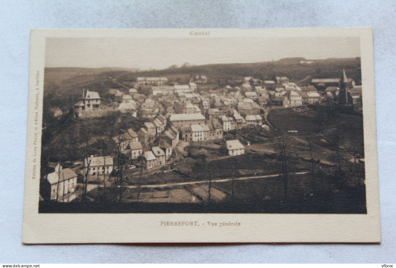 Pierrefort, vue générale, Cantal 15