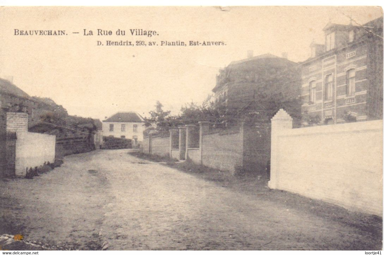 PK - Beauchevain Bevekom - la Rue du Village