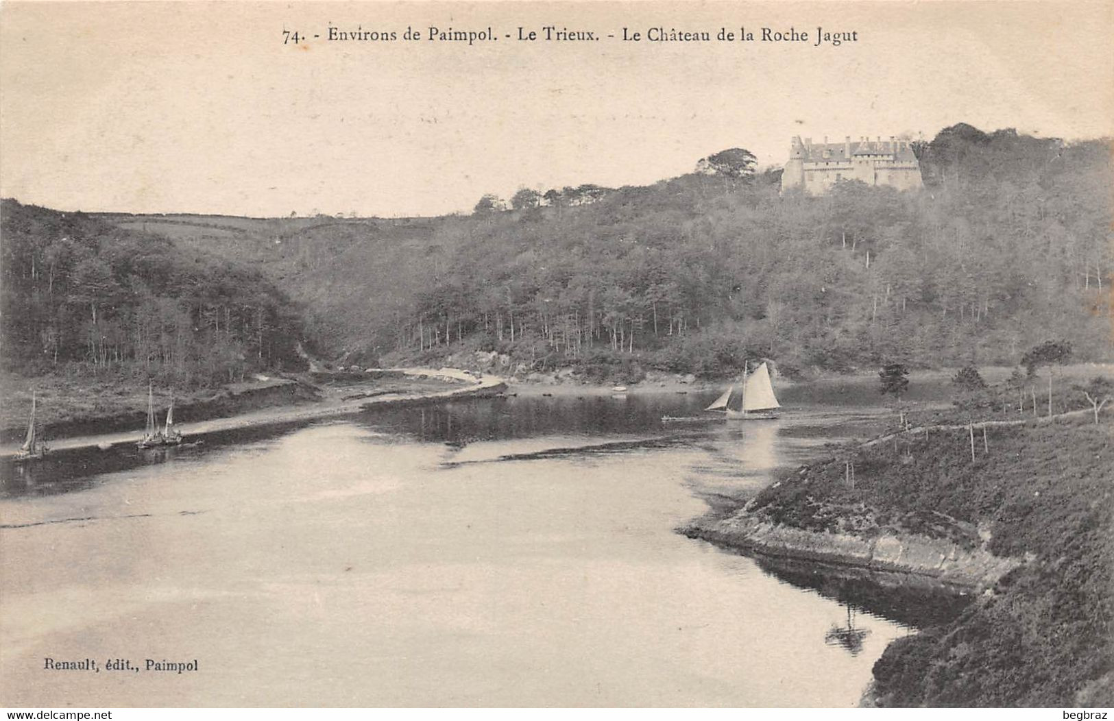 PLOEZAL    LE TRIEUX    LA ROCHE JAGU