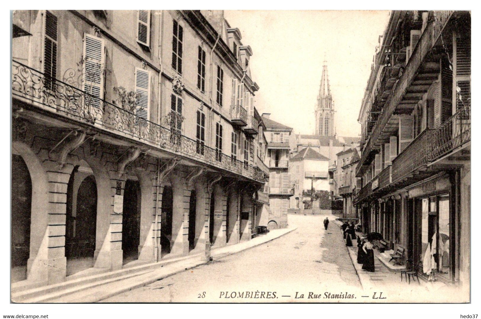 Plombières - La Rue Stanislas