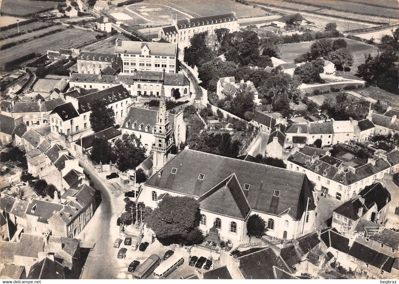 PLOUGUERNEAU     VUE AERIENNE