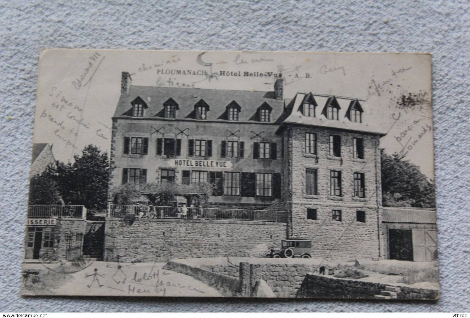 Ploumanach, hôtel belle vue, Cotes d'Armor 22