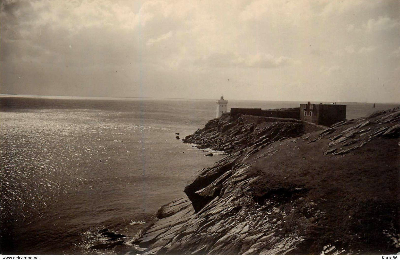 pointe st mathieu * carte photo * plougonvelin