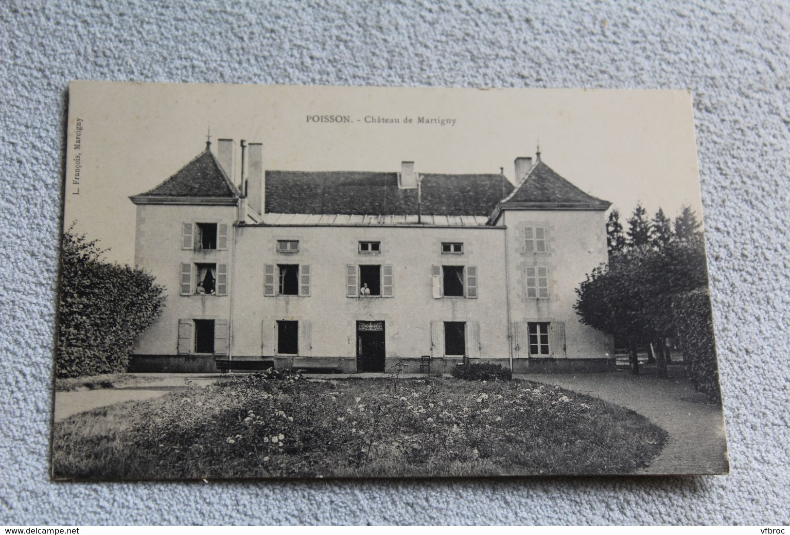 Poisson, château de Martigny, Saône et Loire 71