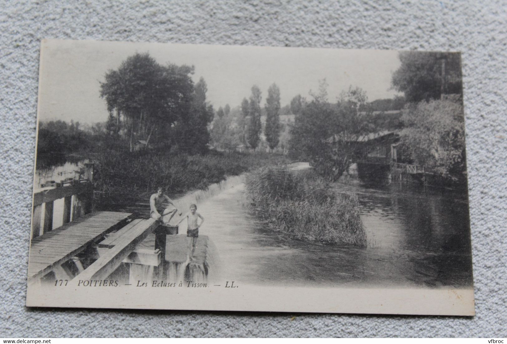 Poitiers, les écluses à Tisson, Vienne 86