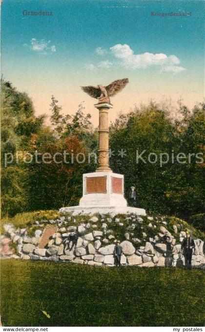 43318743 Graudenz Westpreussen Kriegerdenkmal Graudenz Westpreussen