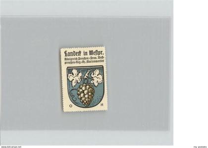 71044459 Landeck Westpreussen Briefmarke