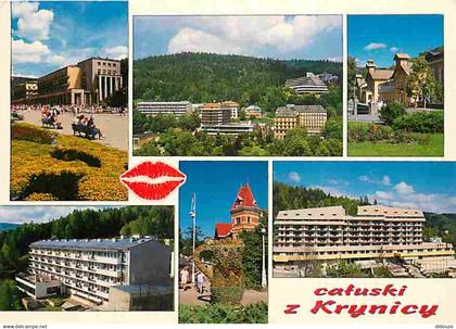 Pologne - Krynica - Multivues - Voir Timbre de Pologne - CPM - Voir Scans Recto-Verso