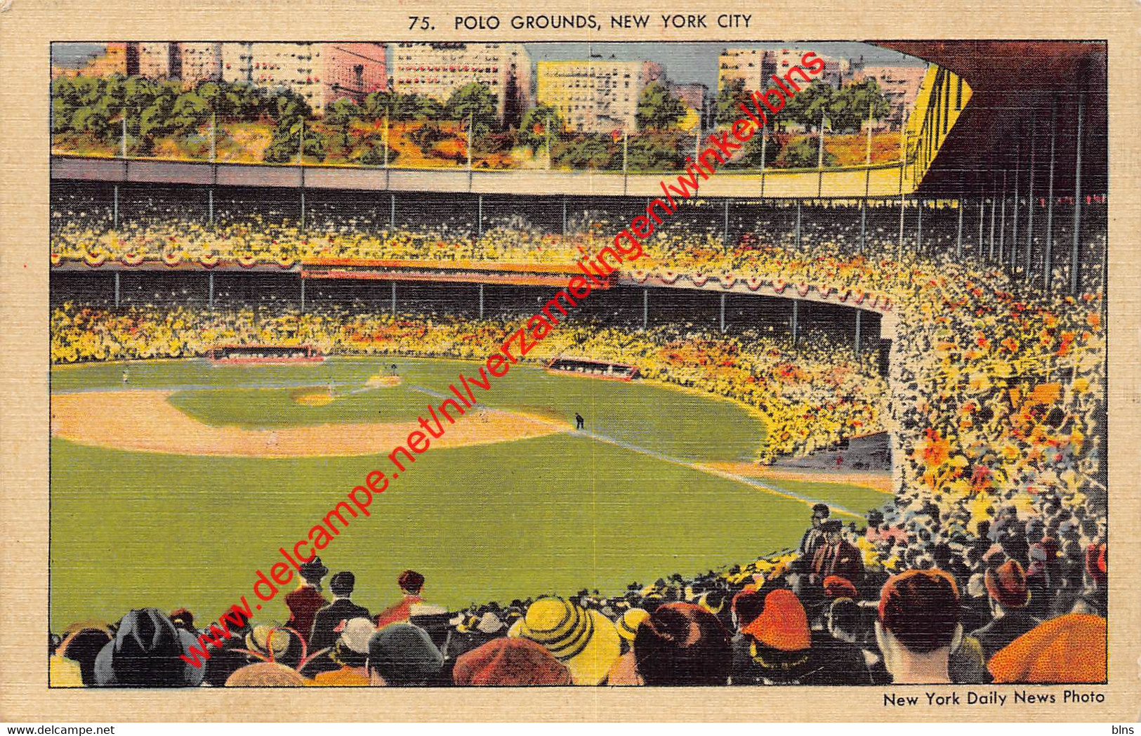 Polo Grounds Stadium - New York Giants - baseball - New York - United States USA