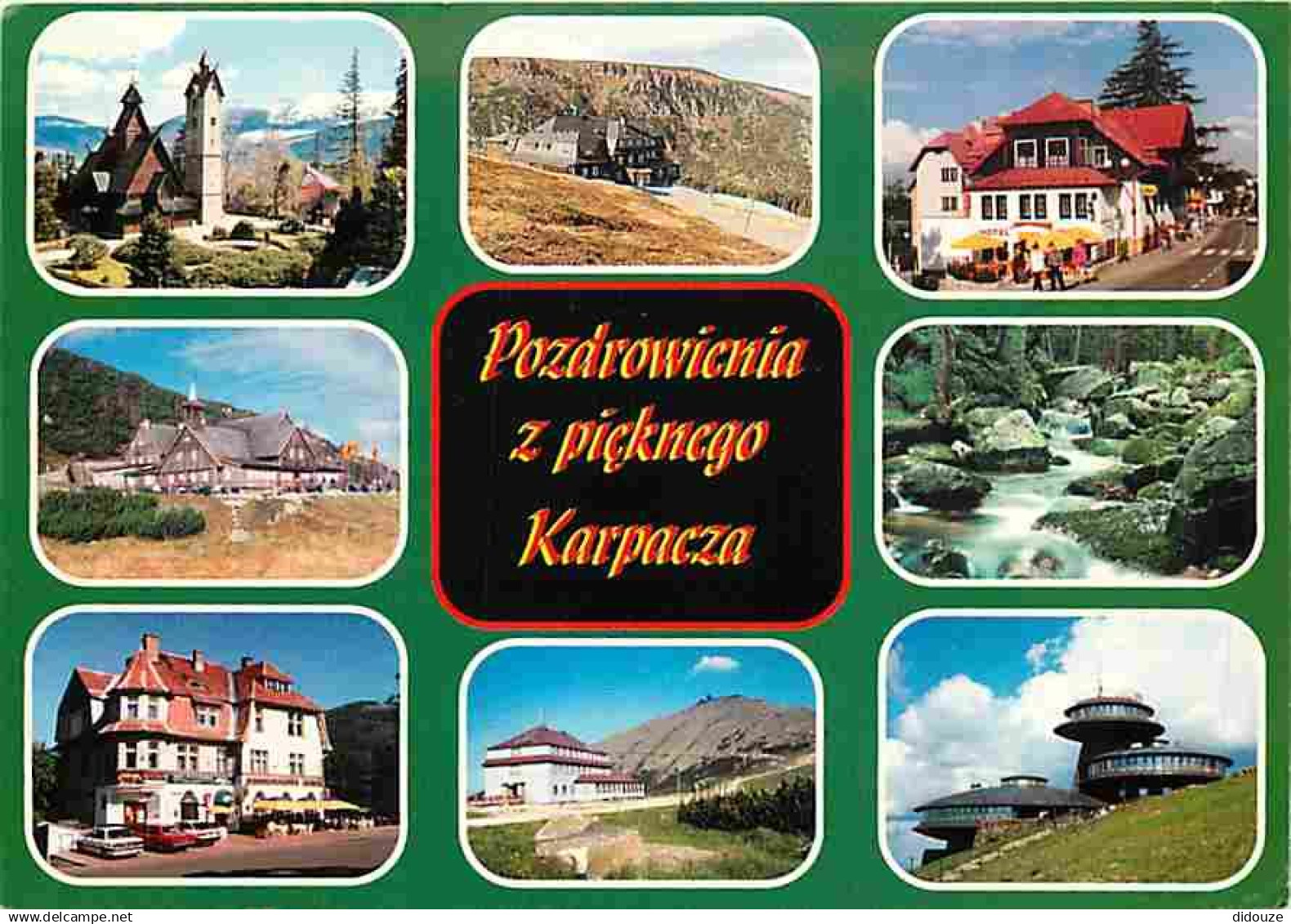 Pologne - Karpacz - Multivues - Voir Timbre de Pologne - CPM - Voir Scans Recto-Verso