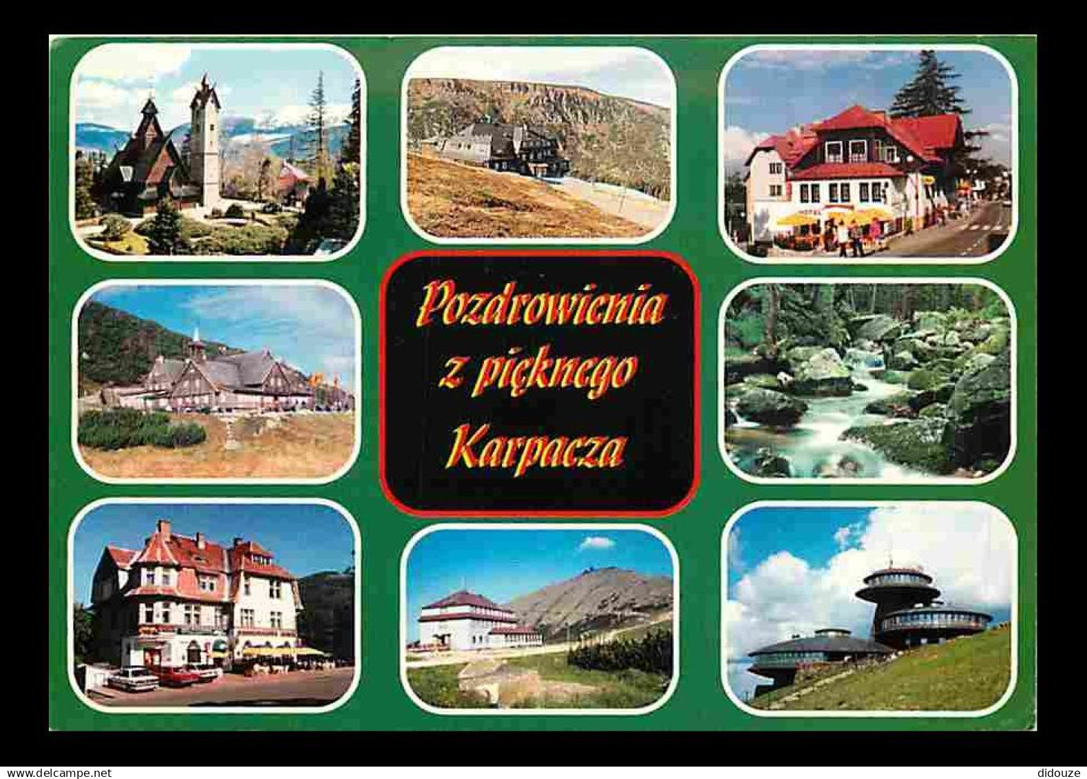 Pologne - Karpacz - Multivues - Voir Timbre de Pologne - CPM - Voir Scans Recto-Verso