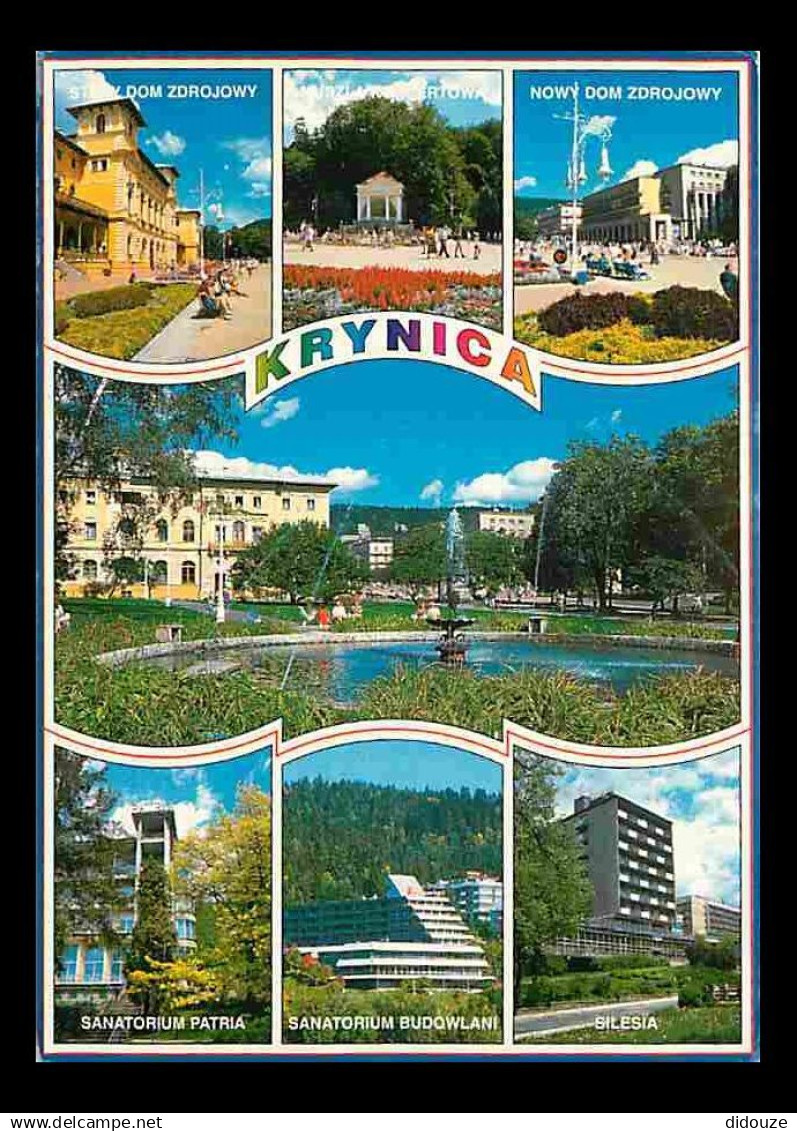 Pologne - Krynica - Multivues - Voir Timbre de Pologne - CPM - Voir Scans Recto-Verso