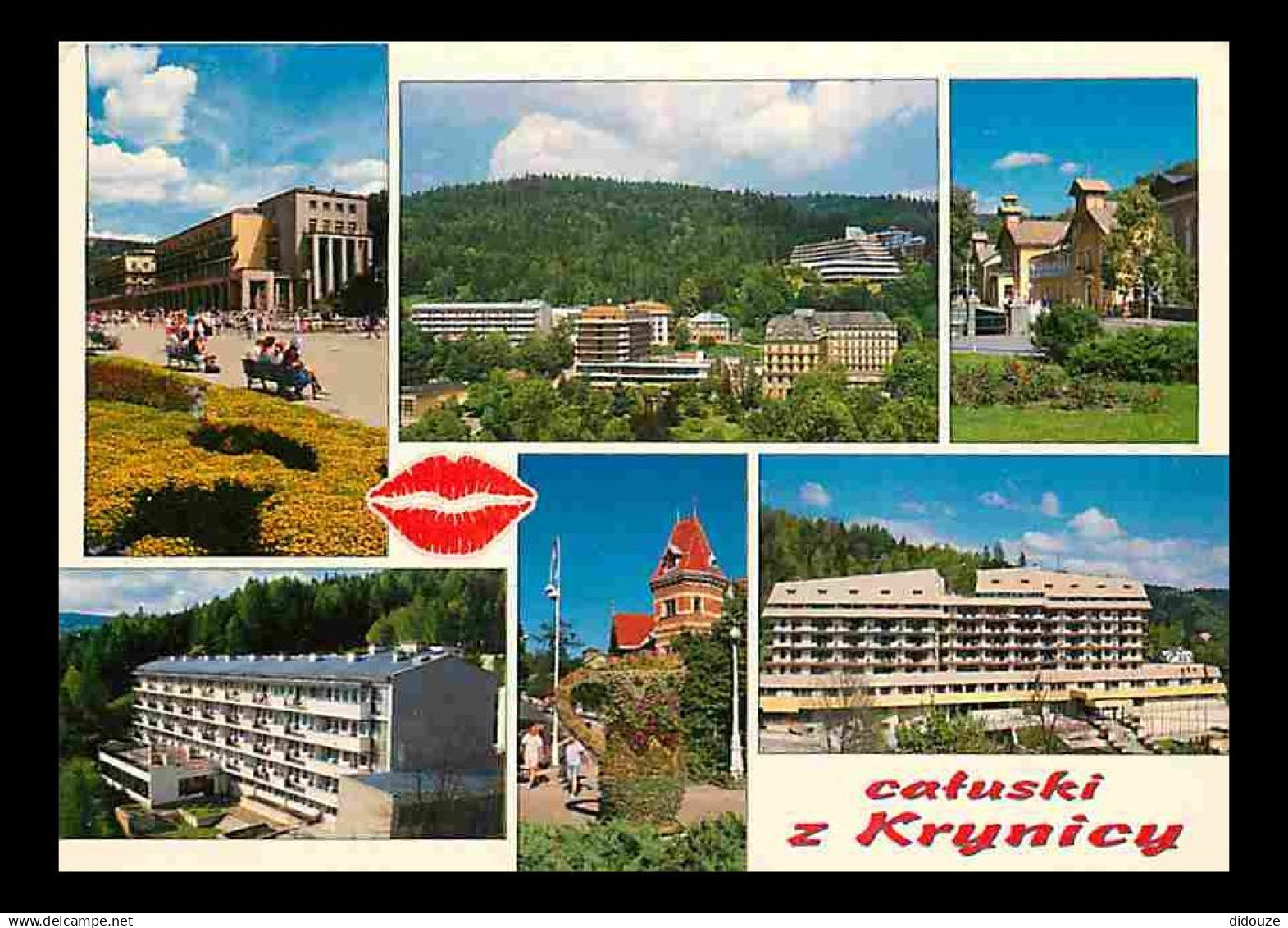 Pologne - Krynica - Multivues - Voir Timbre de Pologne - CPM - Voir Scans Recto-Verso