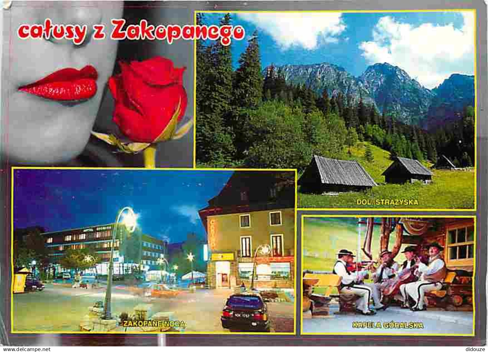 Pologne - Zakopane - Multivues - Automobiles - Folklore - Voir Timbre de Pologne - CPM - Voir Scans Recto-Verso