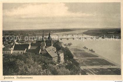 43318758 Graudenz Westpreussen Stadtpanorama Graudenz Westpreussen