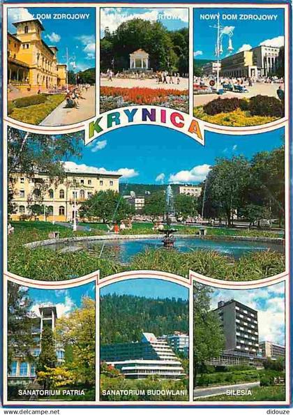 Pologne - Krynica - Multivues - Voir Timbre de Pologne - CPM - Voir Scans Recto-Verso