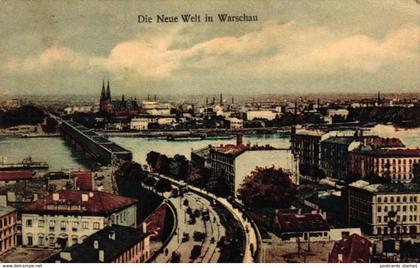 Warschau, "Die neue Welt", Feldpost 1916