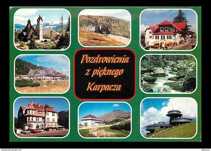 Pologne - Karpacz - Multivues - Voir Timbre de Pologne - CPM - Voir Scans Recto-Verso