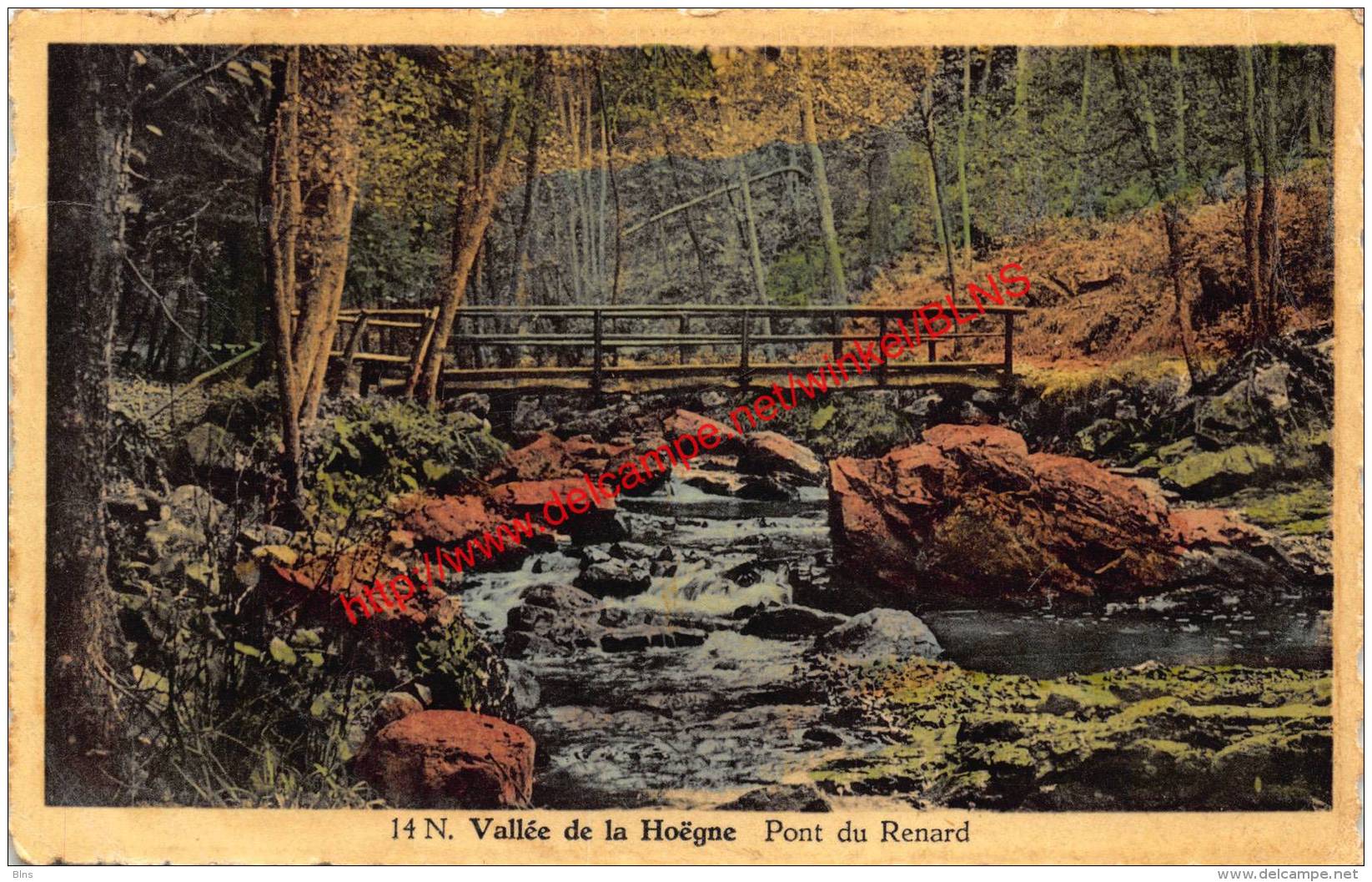 Pont du Renard - Vallée de la Hoëgne - Jalhay