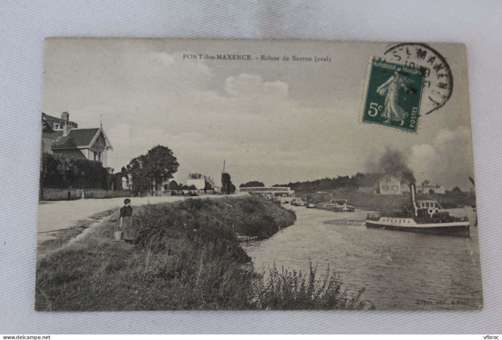 Pont sainte Maxence, écluse de Sarron, Oise 60