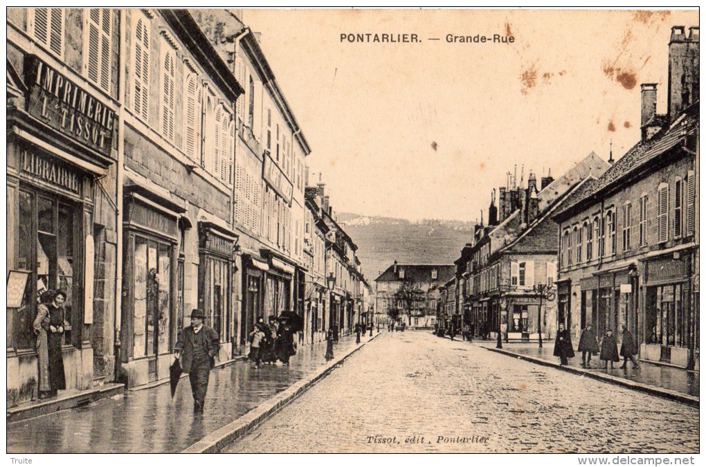 PONTARLIER GRANDE RUE