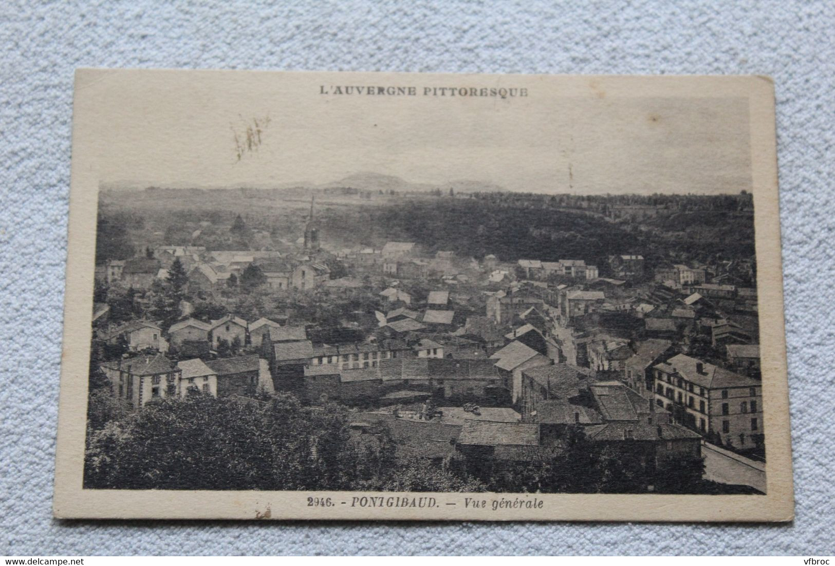 Pontgibaud, vue générale, Puy de Dôme 63