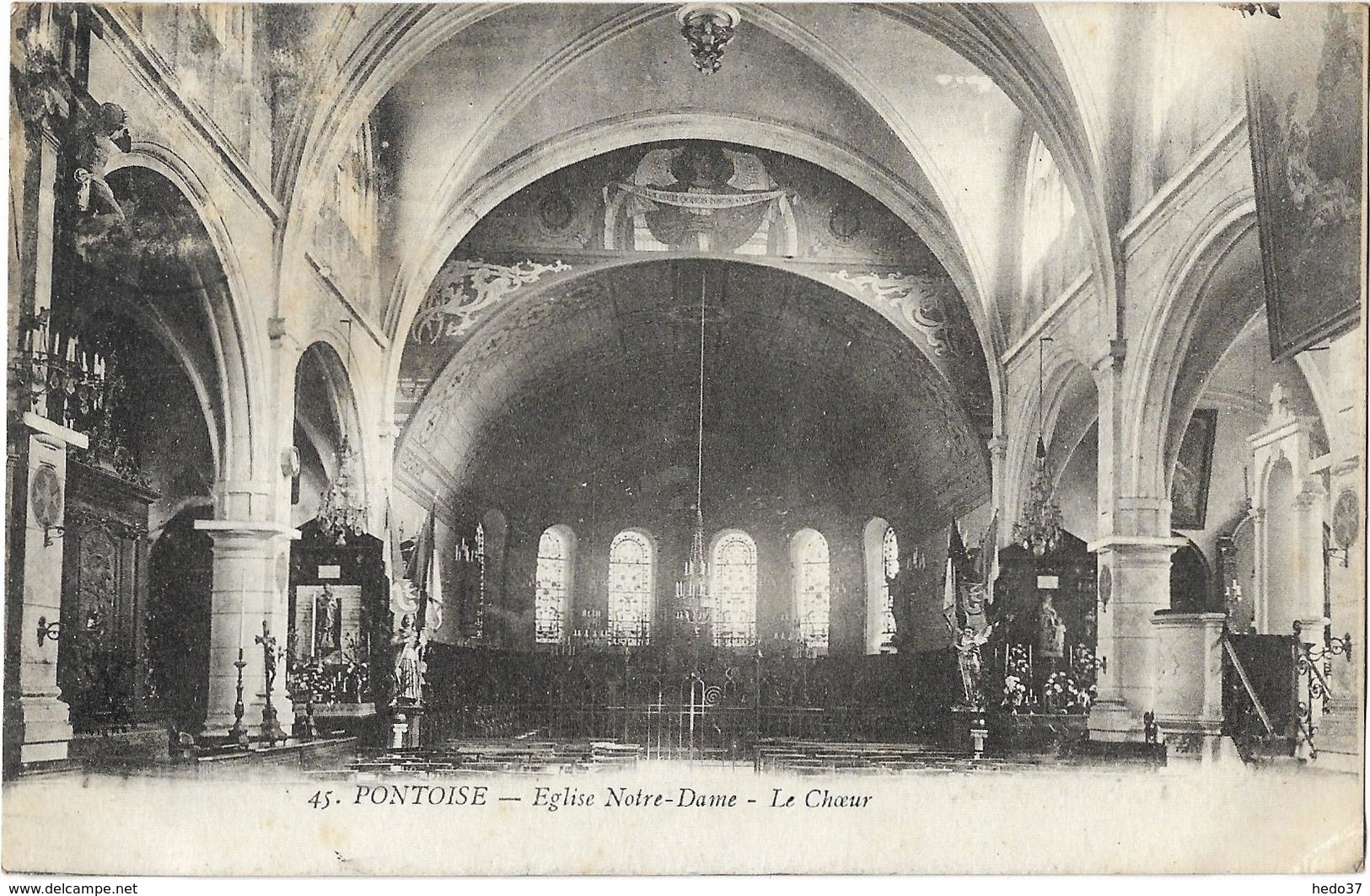 Pontoise - Eglise Notre-Dame - Le Choeur