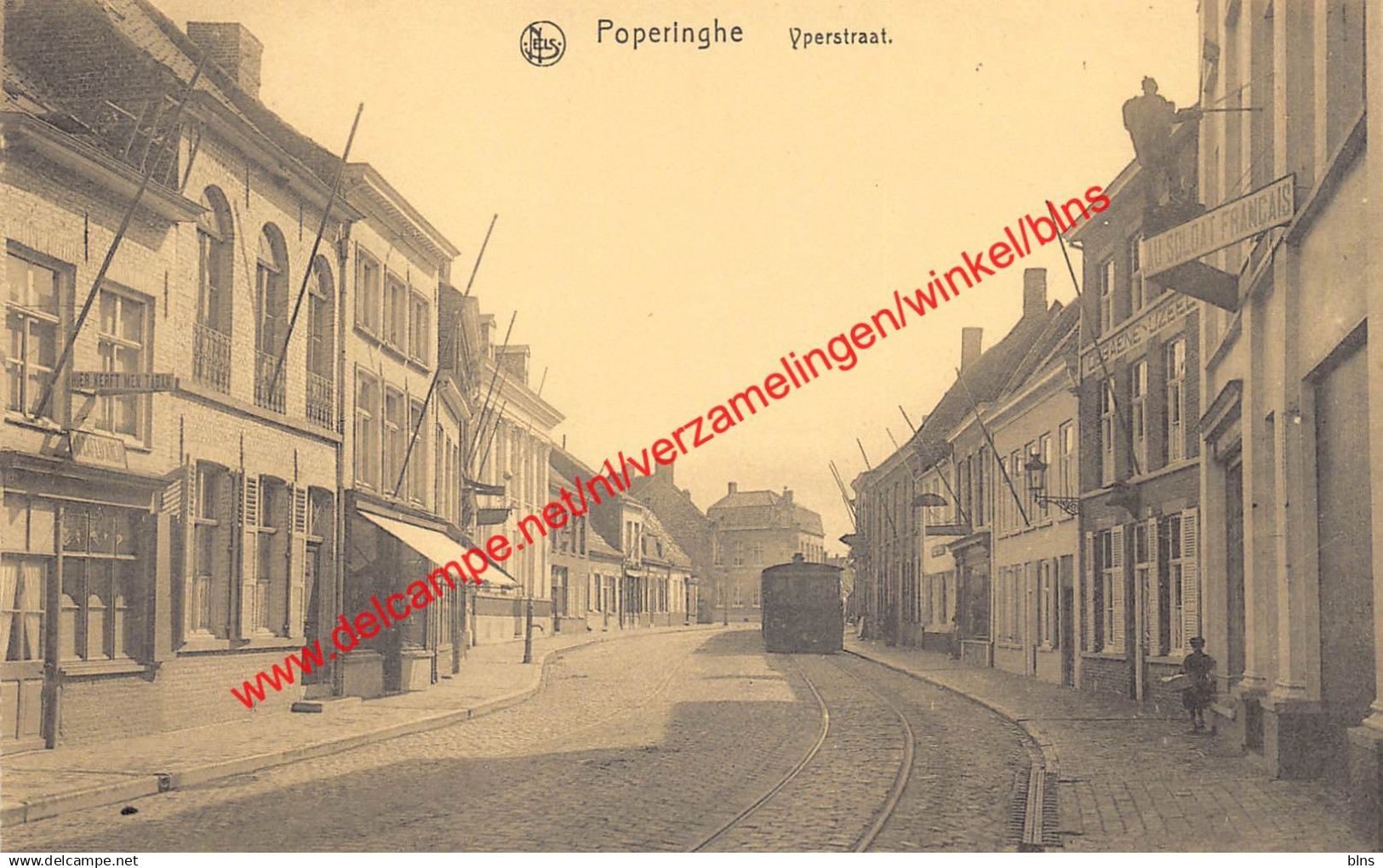 Poperinghe - Yperstraat - tram - Poperinge