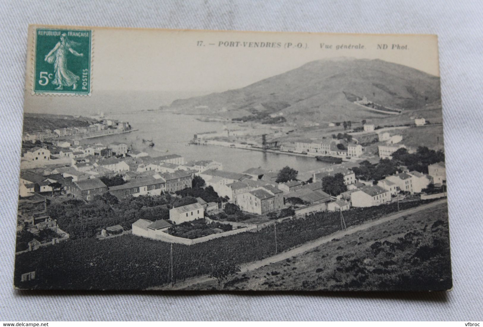 Port Vendres, vue générale, Pyrénées orientales 66