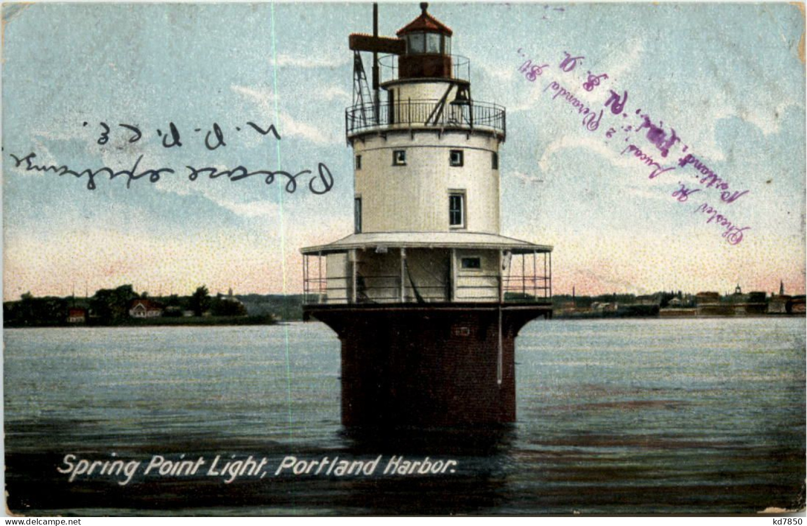 Portland Harbour - Spring Point Light