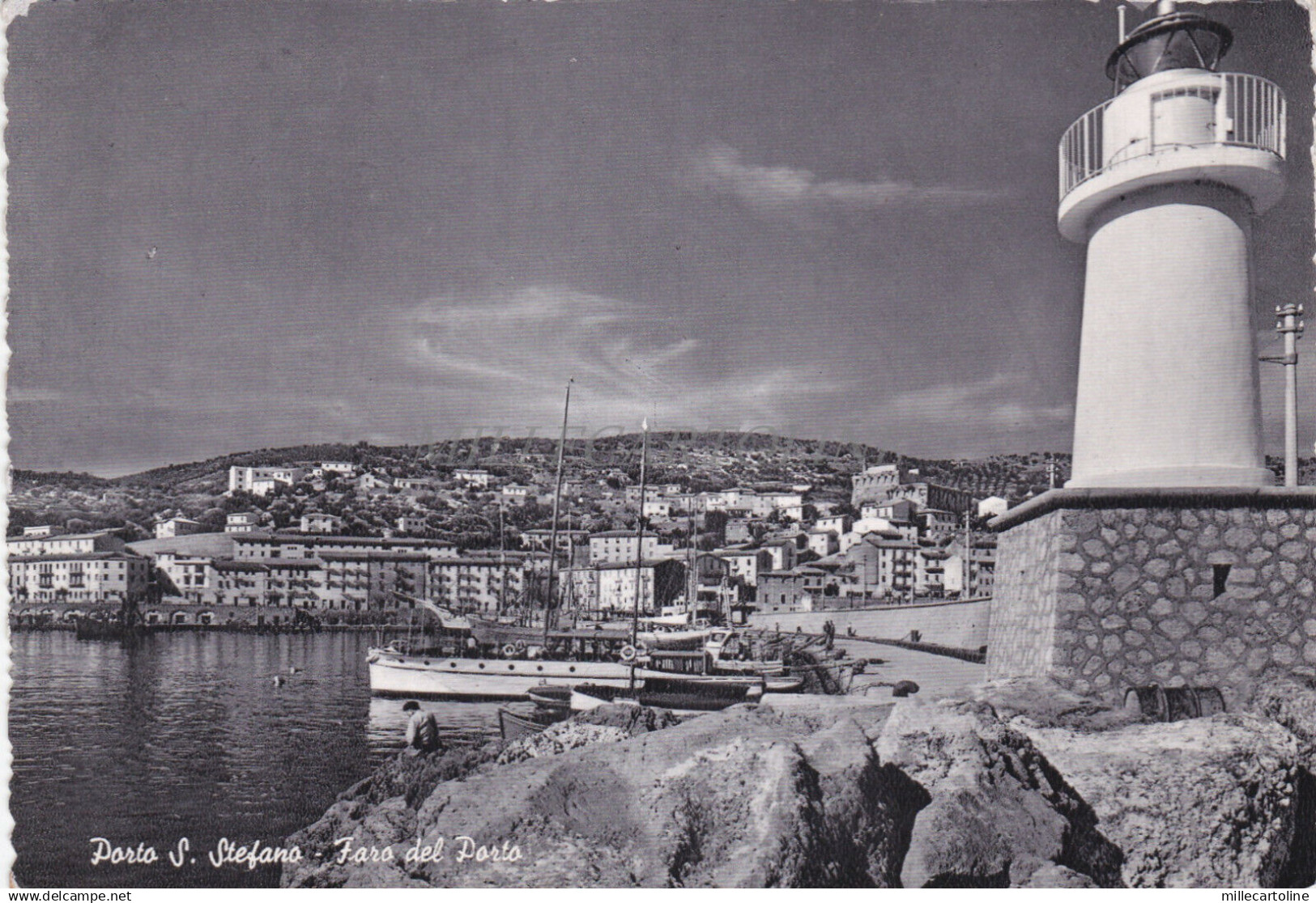 PORTO S. STEFANO - Faro del Porto 1955